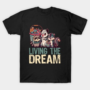Living The Dream - Cute Anime Kawaii Japanese Lovers T-Shirt
